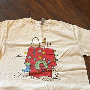 Snoopy Christmas T-Shirt L